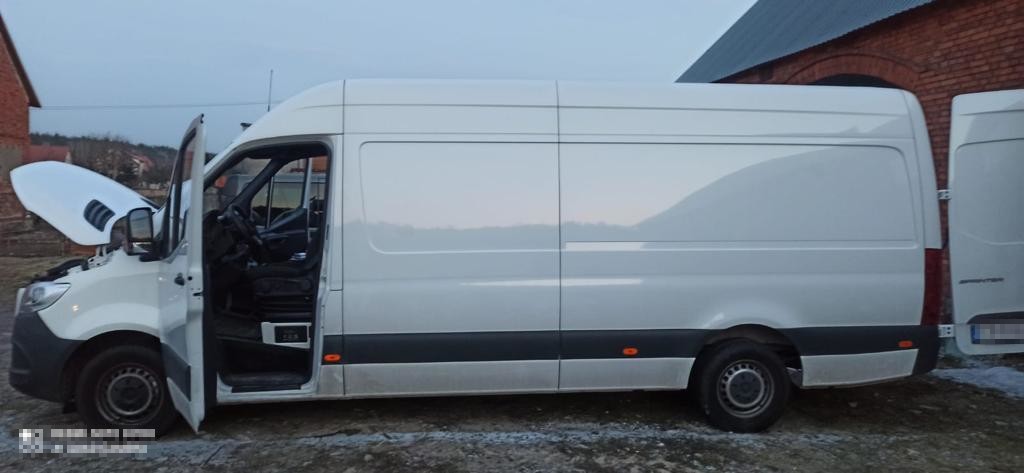 Skradziony Mercedes Sprinter