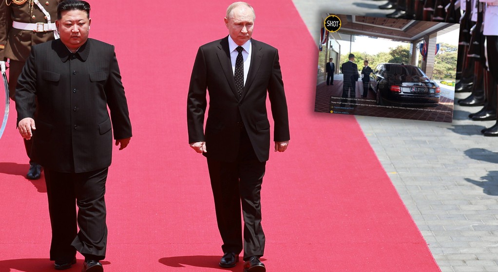 Kim Dzong Un i Wladimir Putin (Screen: Telegram/SHOT)