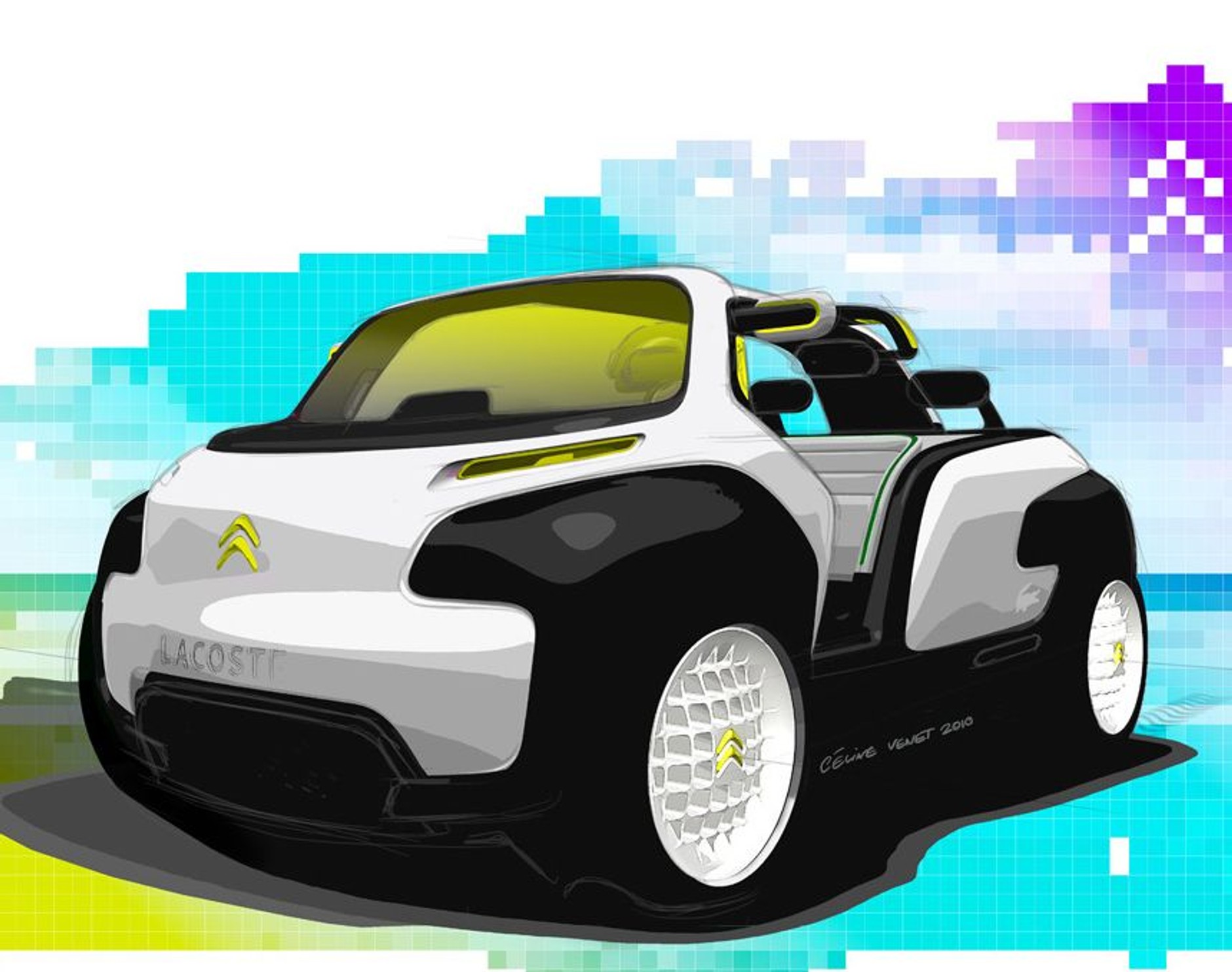 Citroën z kreatorem mody Lacoste