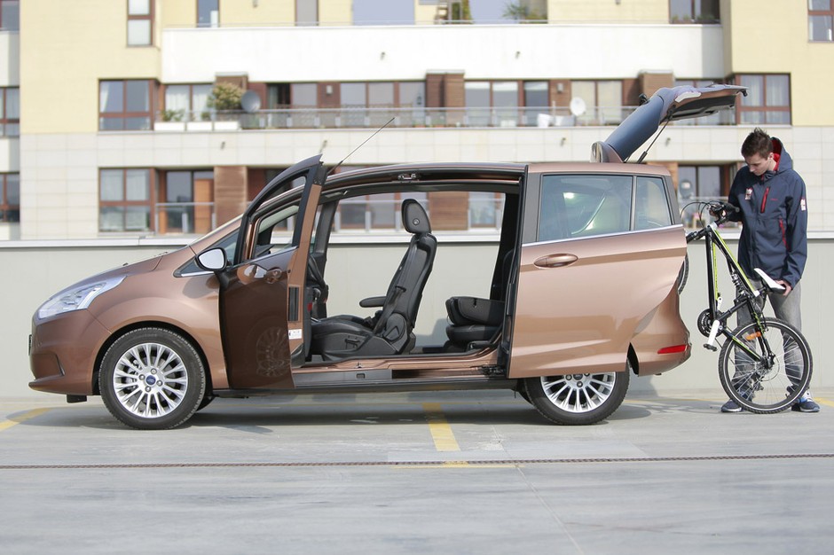 Test Forda B-Max: van maksymalnie otwarty