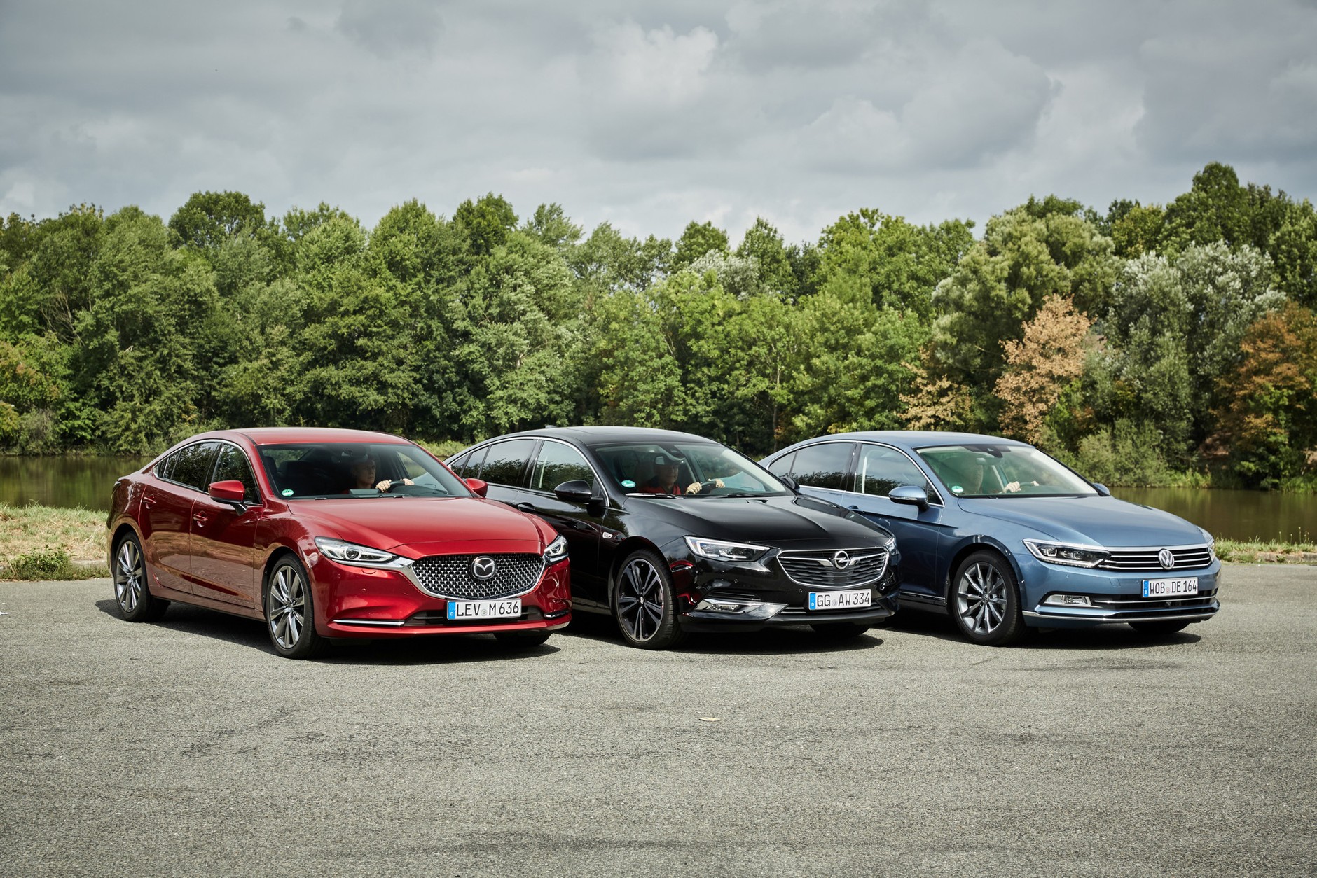 Porównanie - Mazda 6, Opel Insignia, Volkswagen Passat