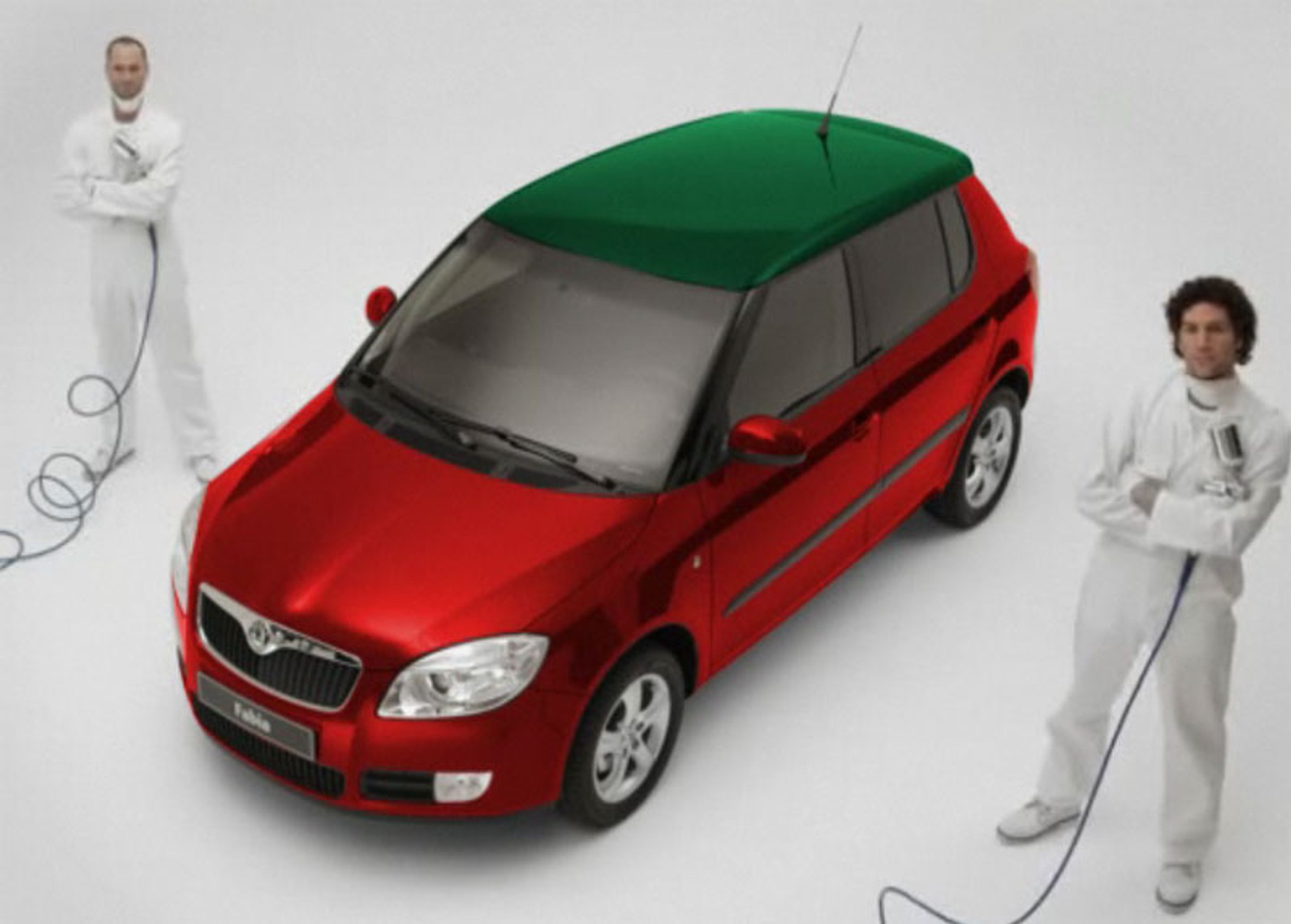 Škoda: Fabia do pomalowania