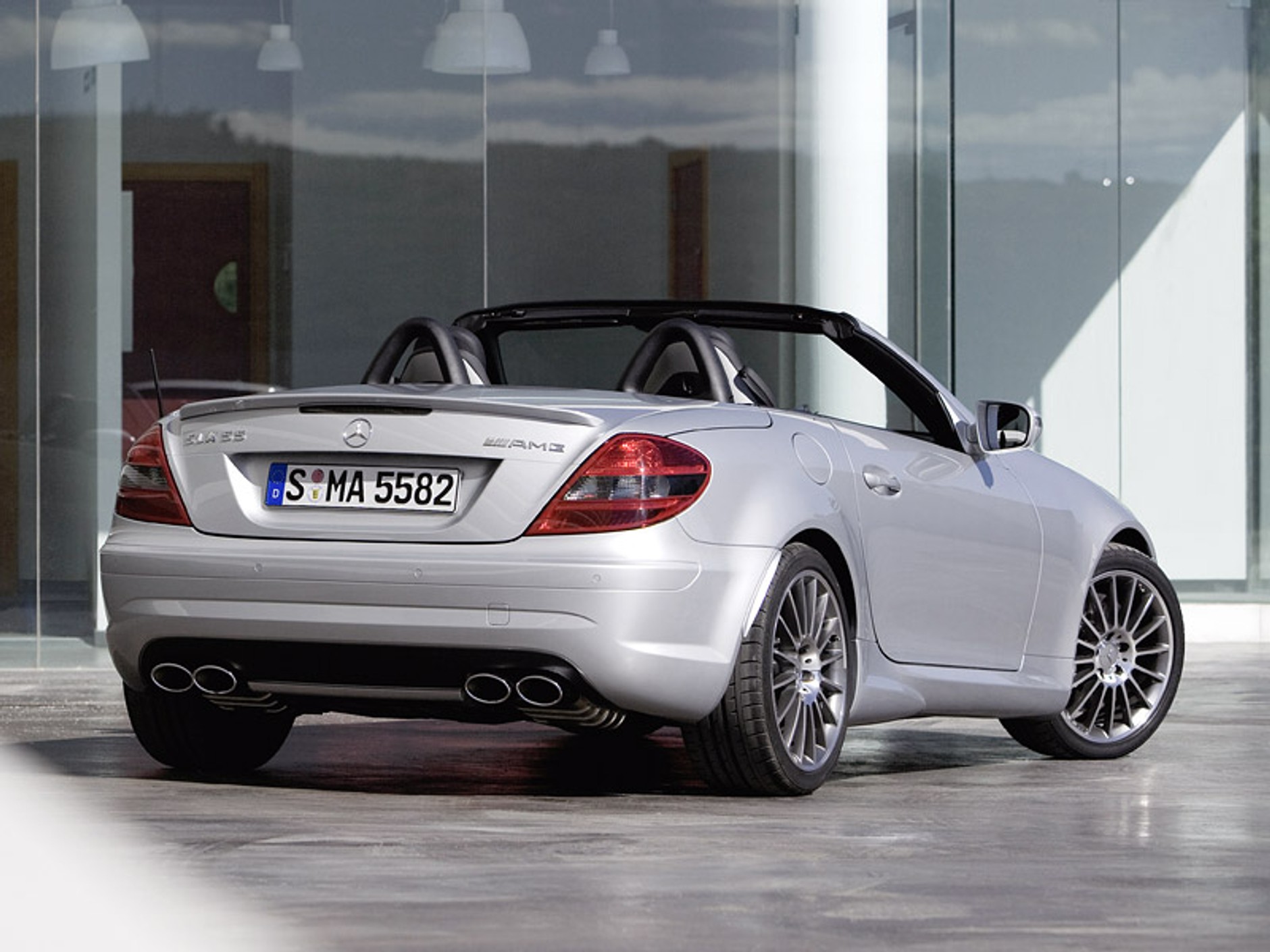 Mercedes-Benz SLK 55 AMG – pierwsze zdjęcia