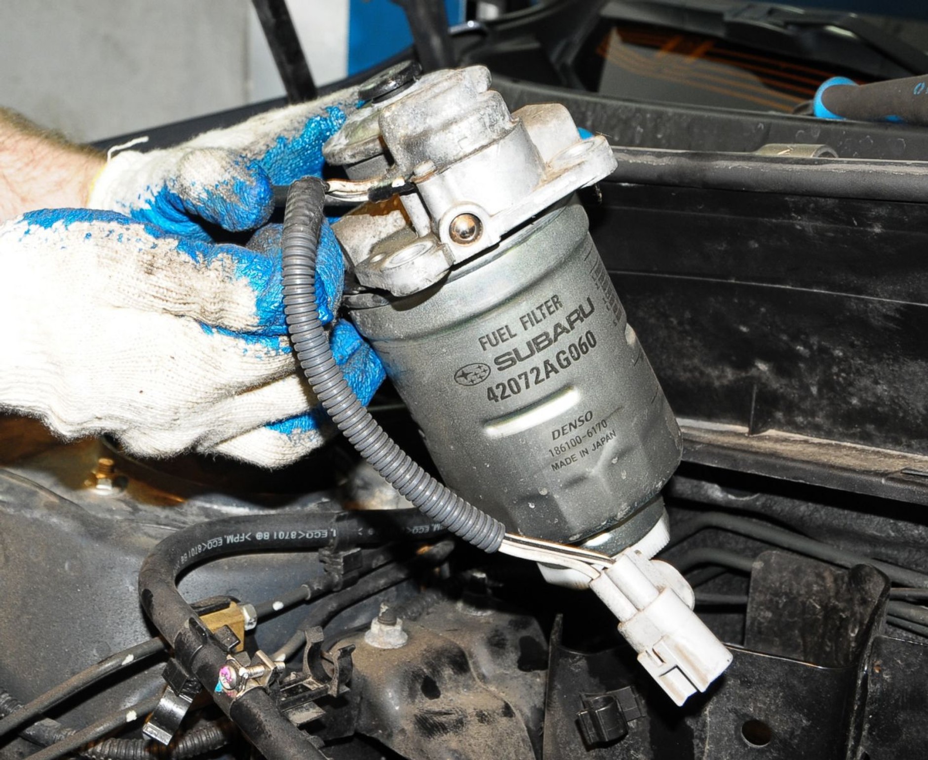 Filtr paliwa gotowy na mróz