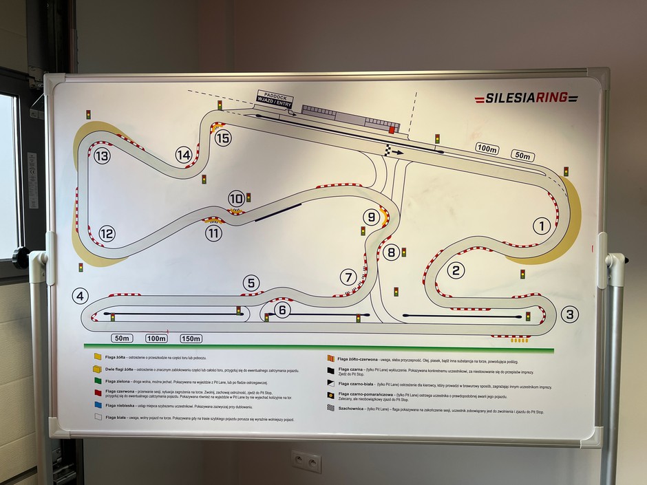 Co-driving z Robertem Kubicą na torze Silesia