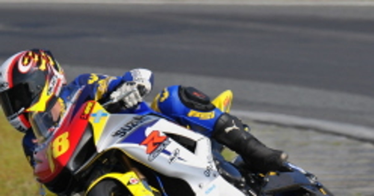 Wyścigi motocyklowe: zespoł Suzuki GRANDys Duo z sukcesami w Poznaniu