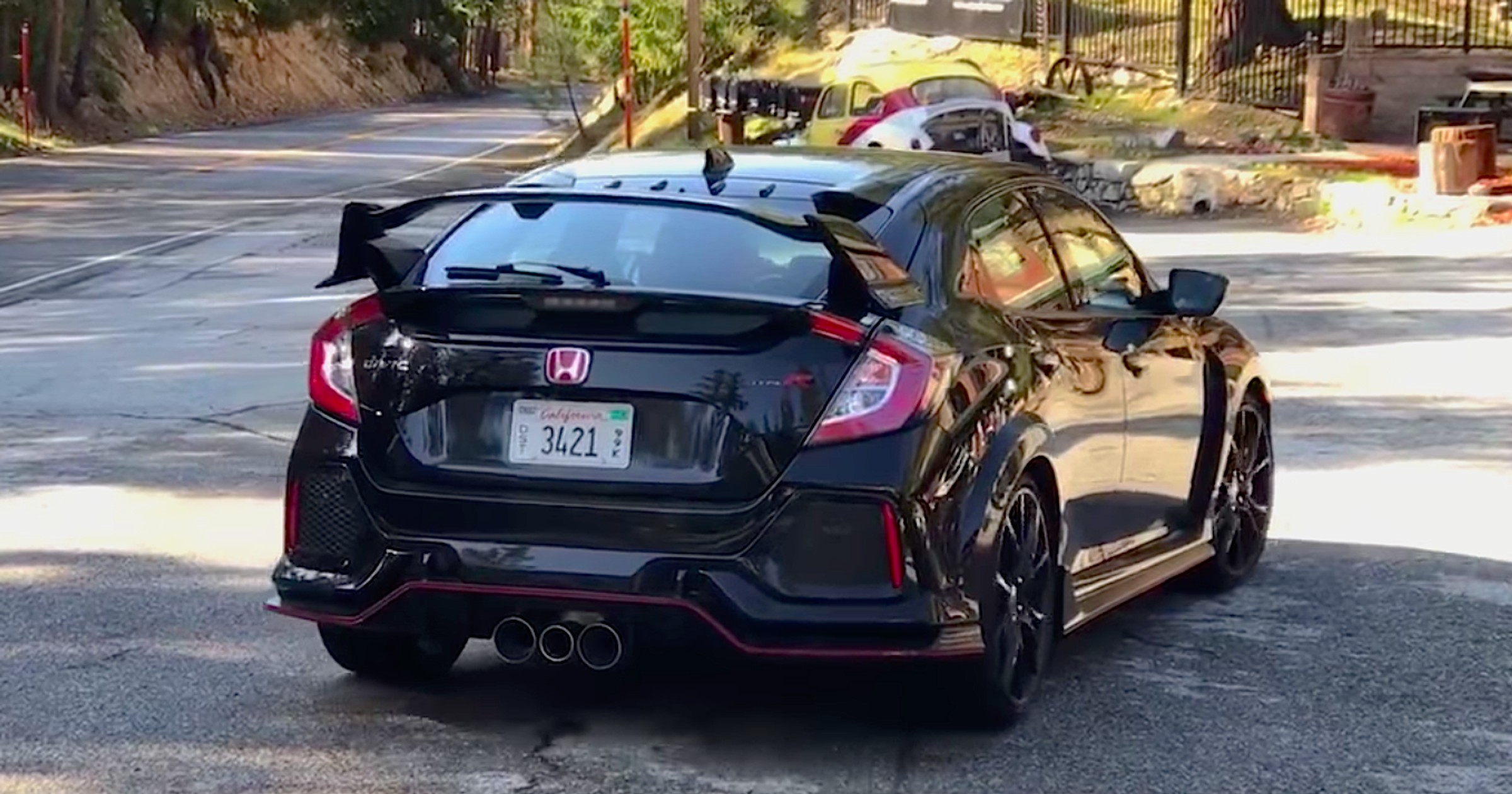 Pierwszy nowy Civic Type R przyłapany na drodze?