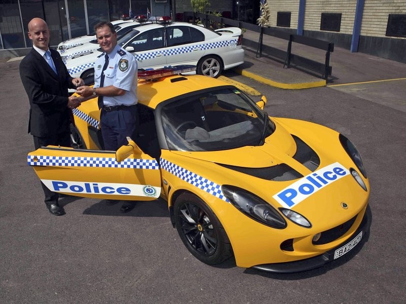 Lotus Exige dla australijskiej policji