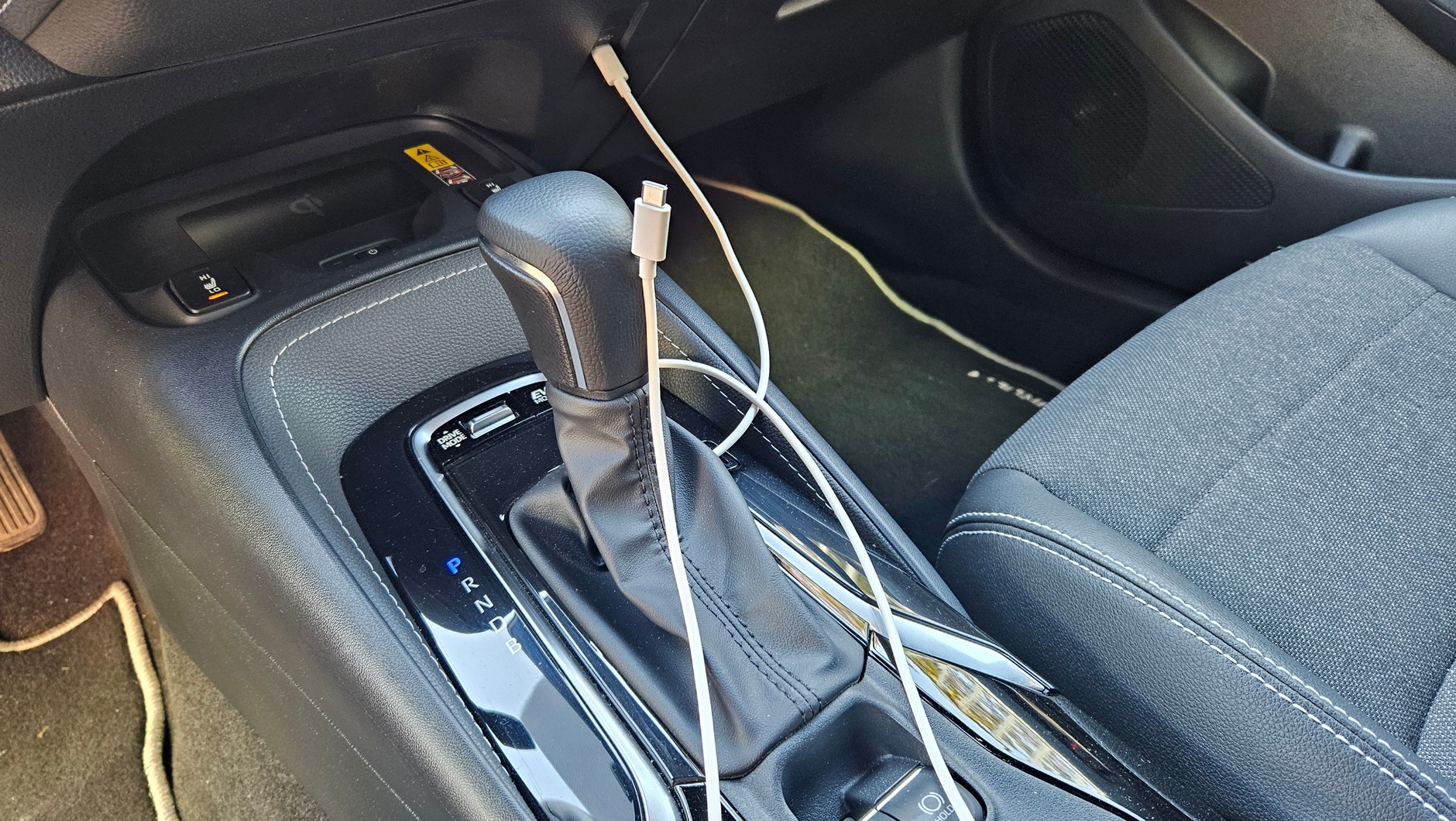 Do tego widoku trzeba się przyzwyczaić, jeśli chce się korzystać z Android Auto w Corolli