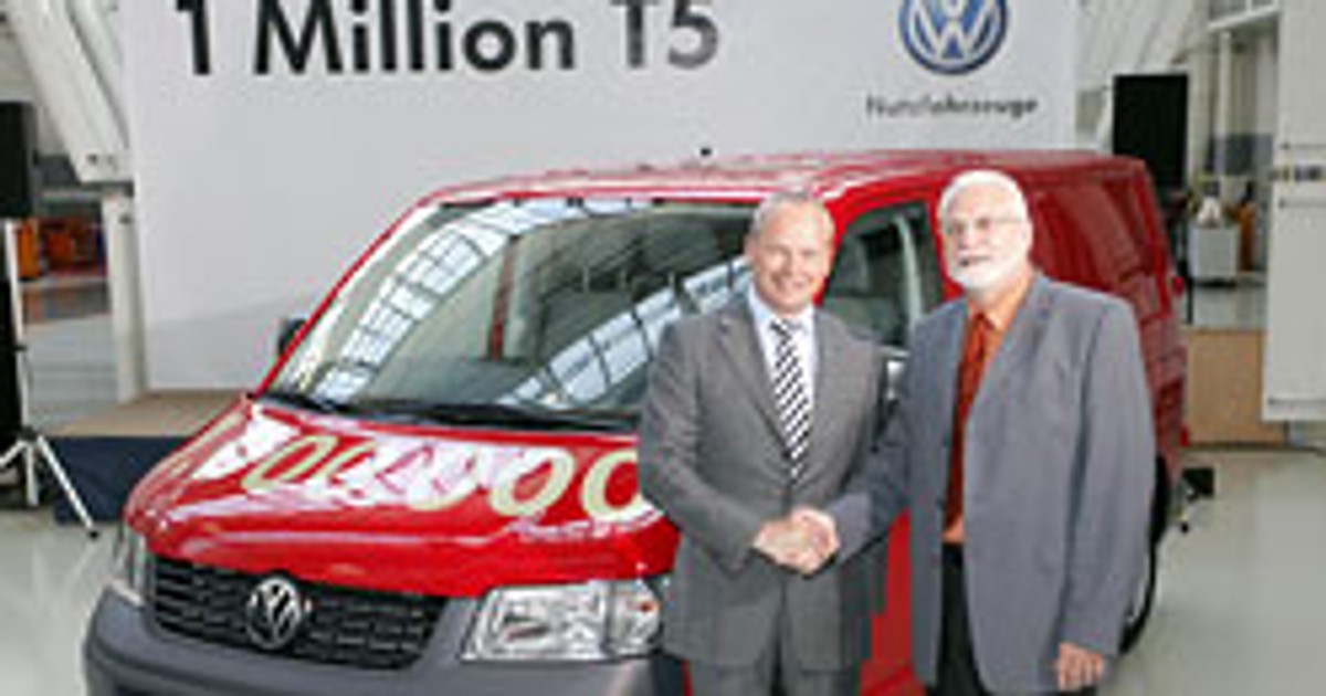 Volkswagen Transporter: 1 milion generacji T5