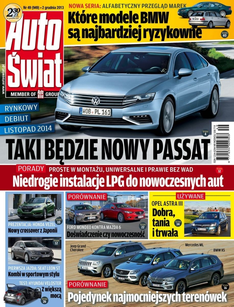 Auto Świat 49/2013 już w kioskach i na tabletach