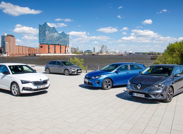 Kompakty - nowe rozdanie: Kia Ceed, Hyundai i30, Renault Megane i Skoda Scala
