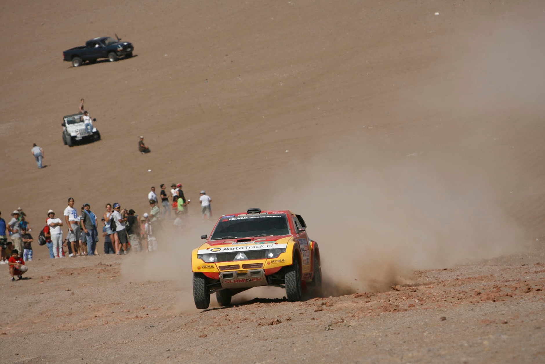 Rajd Dakar 2011: dobra postawa Polaków, Hołowczyc z otwartymi drzwiami (5.etap, wyniki, fot. Willy Weyens)