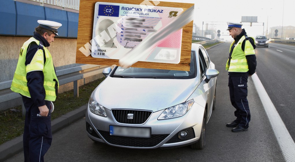 W "sklepach" internetowych Polacy mogą kupić czeskie prawo jazdy wydane na swoje nazwisko, wraz z wpisem do "systemu"
