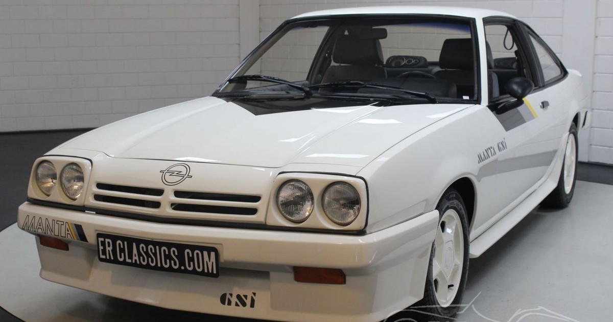 Opel Manta GSi – wymarzona wersja w stanie, jak nowa