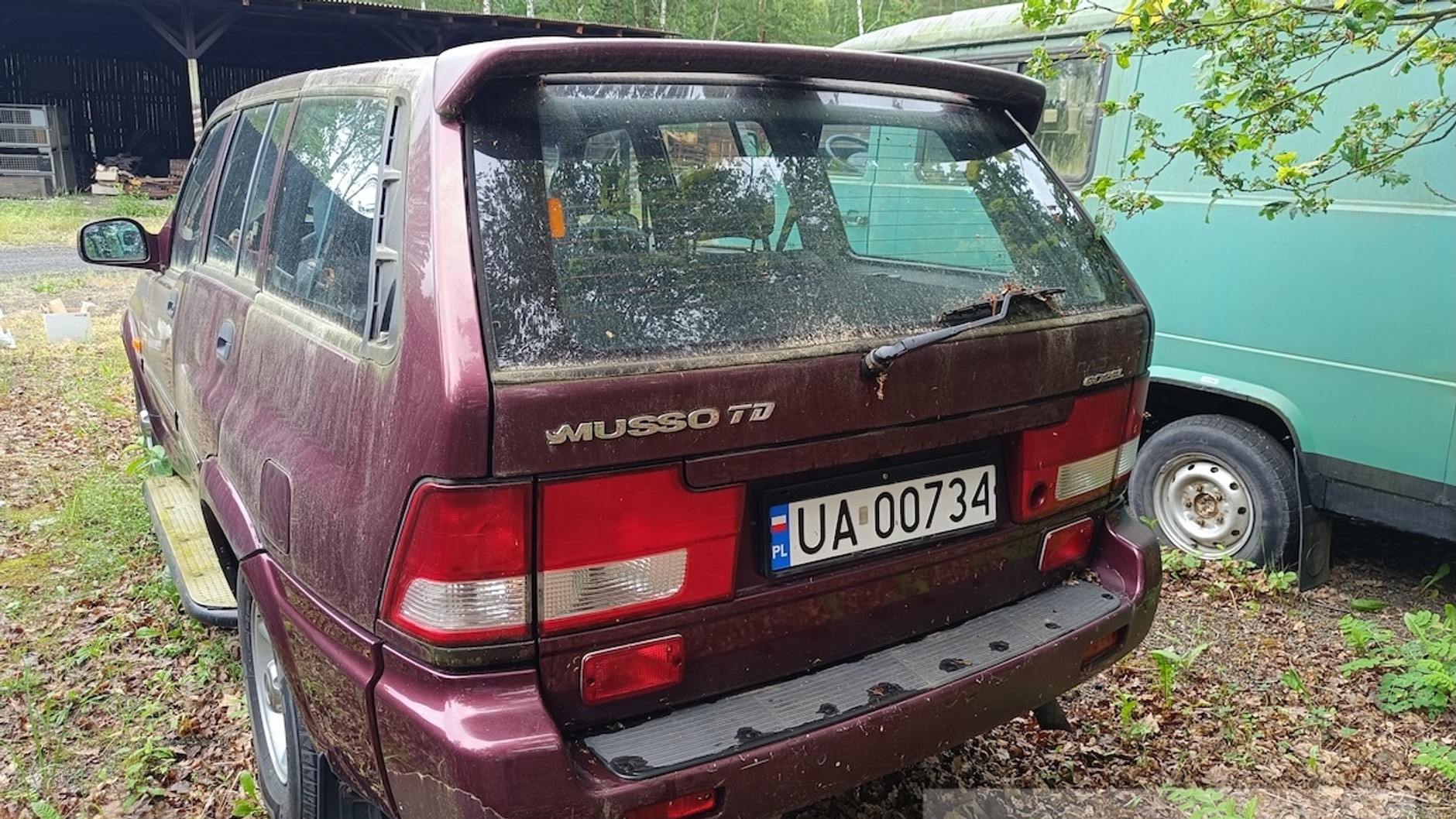 Daewoo Musso wystawione na licytację przez AMW