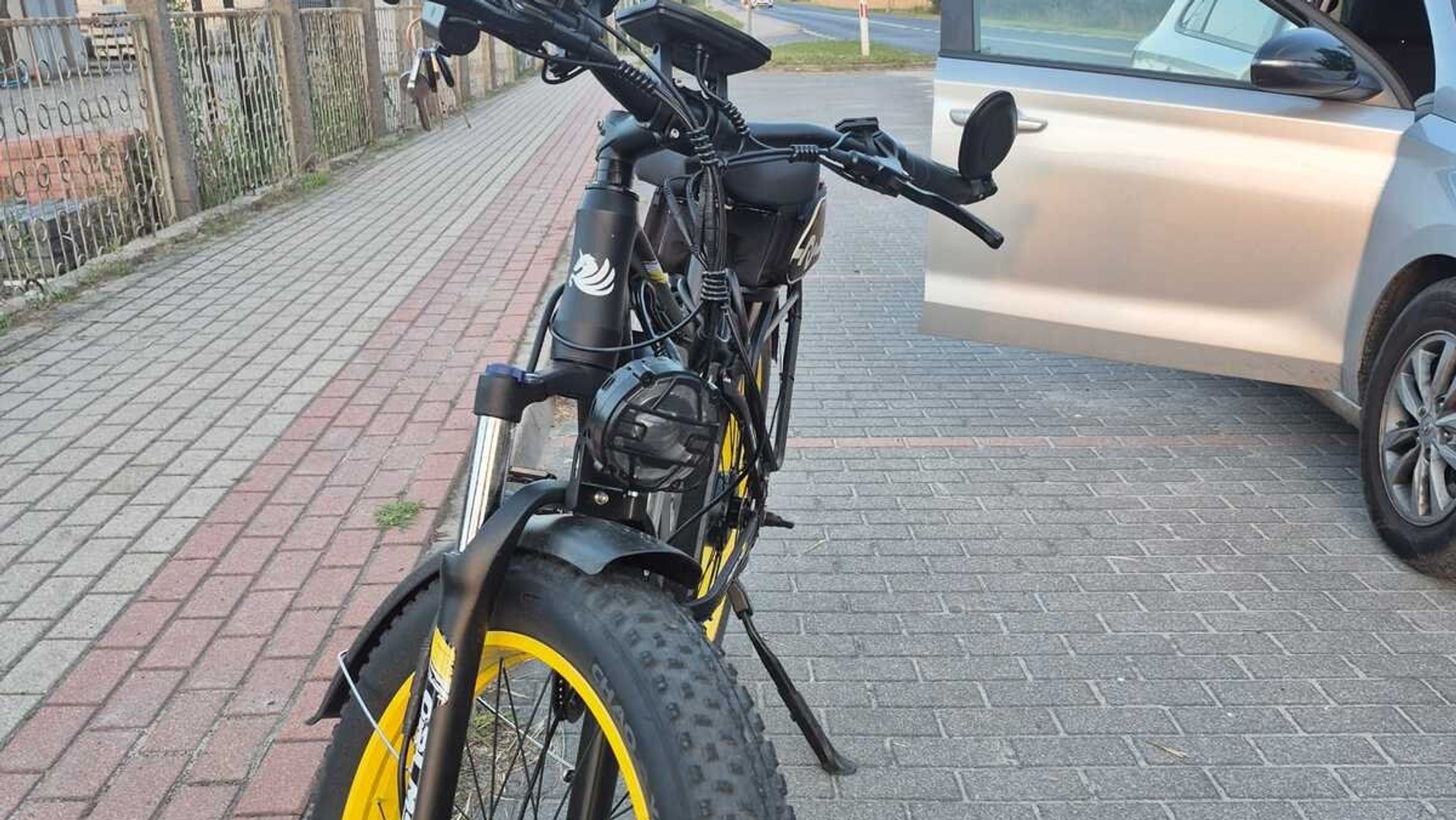 Nielegalny rower elektryczny