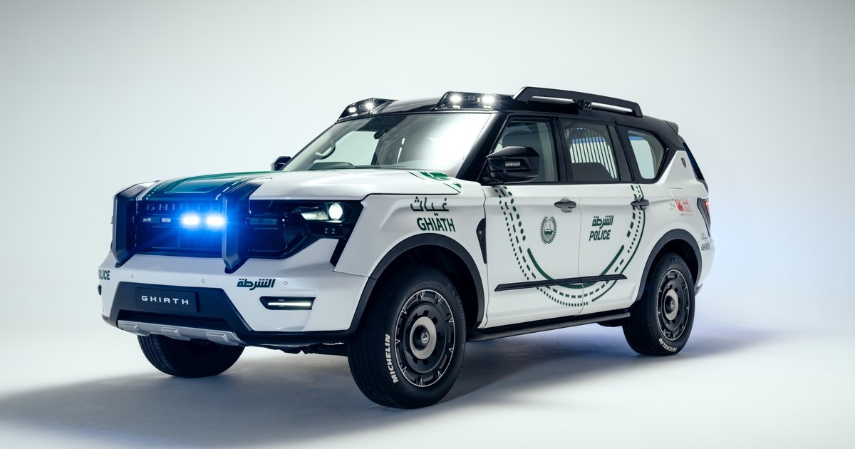 Ghiath Smart Patrol - radiowóz z Dubaju