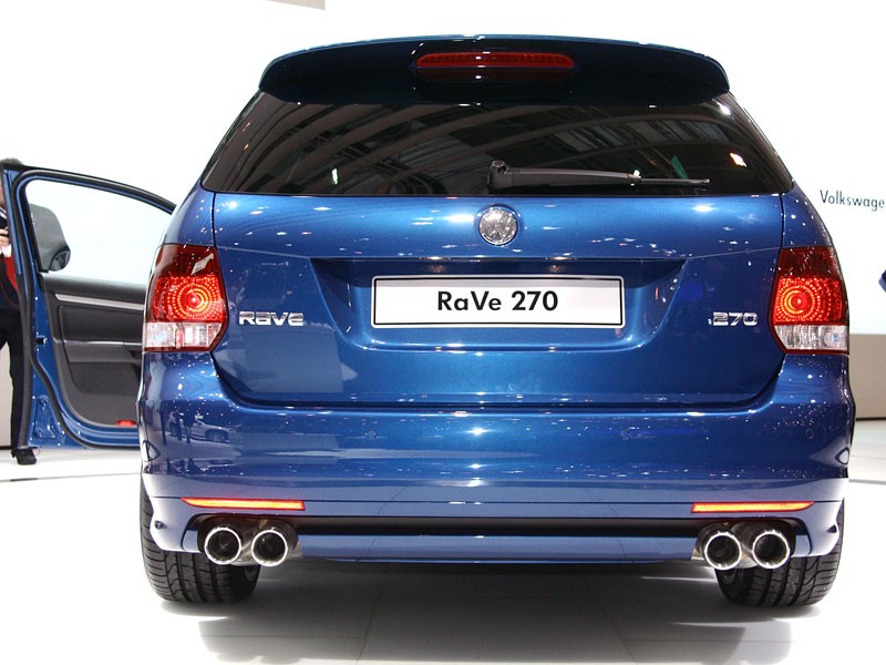 Essen Motor Show 2007: Volkswagen Golf Variant RaVe 270 – premiéra tuningowego konceptu