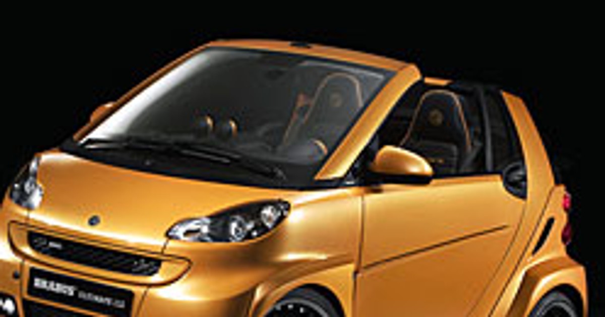 IAA Frankfurt 2007: Brabus Ultimate 112 - supermocny Smart wkracza do boju