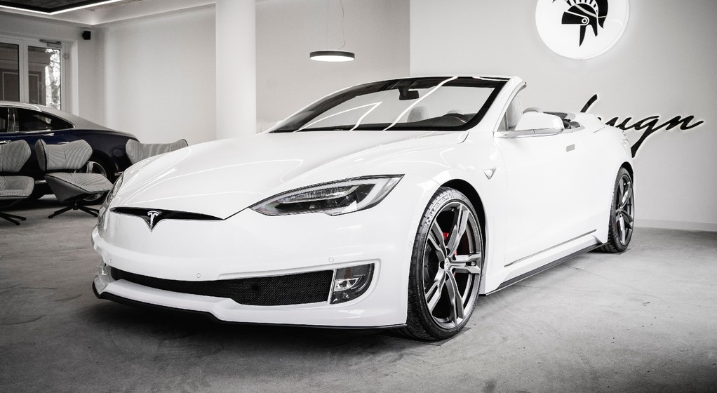 Tesla Model S bez dachu – dzieło włoskiego studia Ares Design