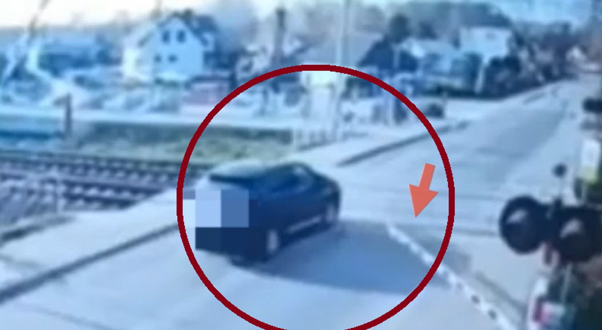 77-latek jedną rogatkę wyłamał. Dalej było już tylko gorzej [WIDEO]