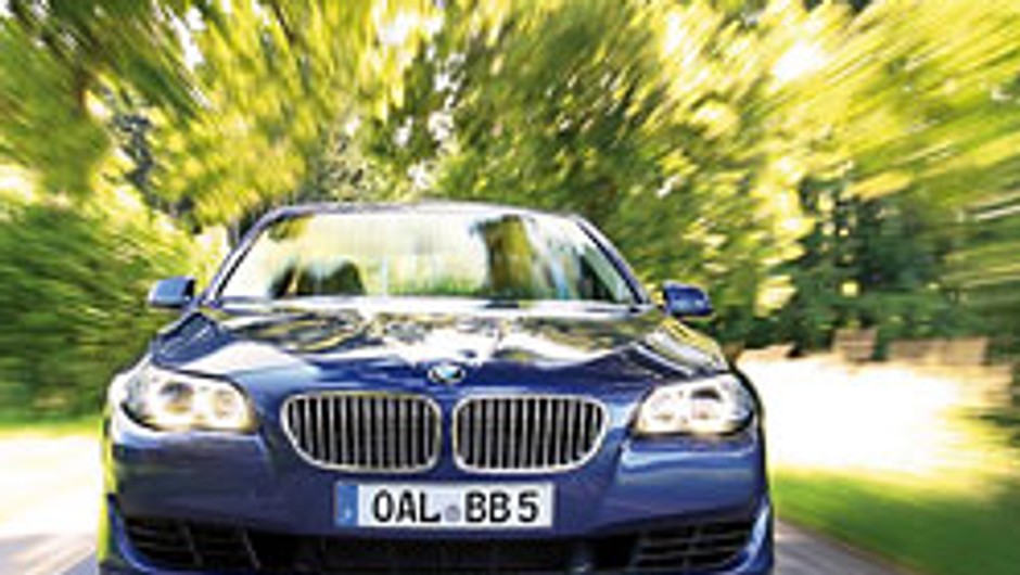 Alpina B5 Bi-Turbo przedskoczkiem BMW M5