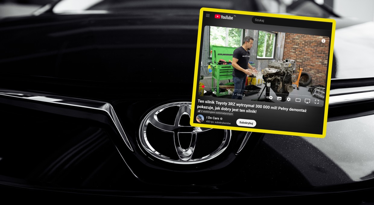 Silnik Toyoty z lat 90. pokazuje, że trwałość dawnych konstrukcji to nie mit