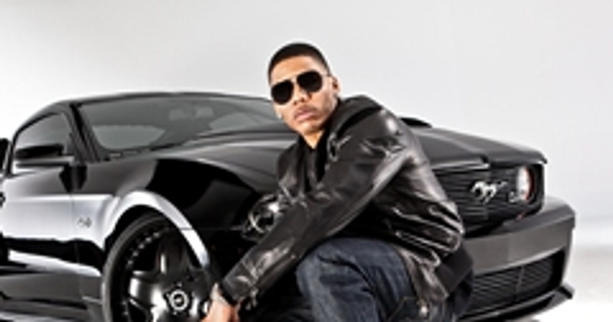 Nelly i jego nowy Mustang