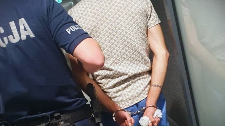 30-latek zmusił do działania policjantów z Niemiec i z Polski