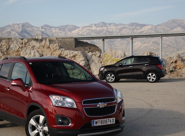 Chevrolet Trax (pierwsza jazda)