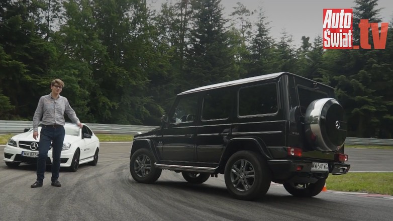 Nie ma to jak V8! Garaż marzeń: Mercedesy C63 AMG Coupe i G500