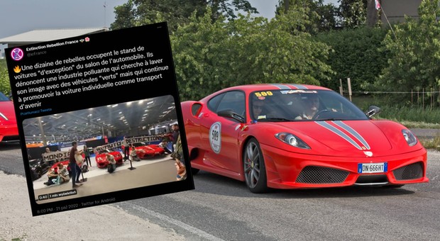 Przykleili się do Ferrari. To już kolejny taki incydent