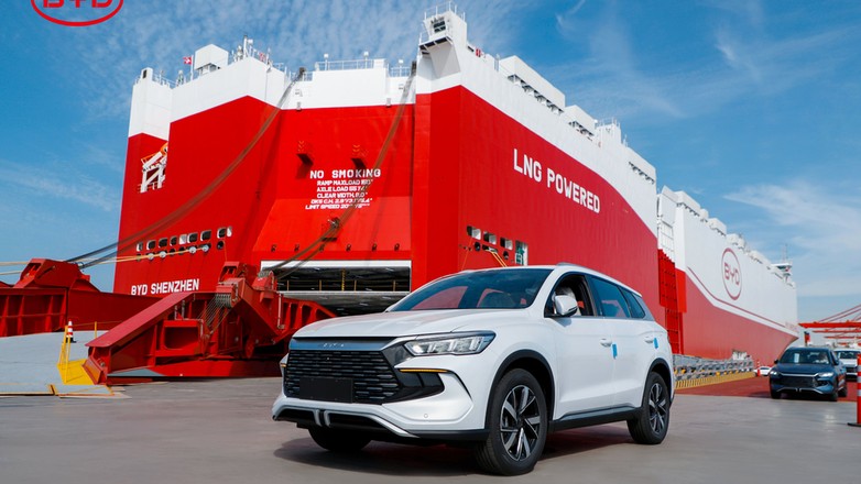 Nowy samochodowiec BYD Shenzhen
