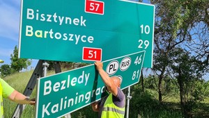 Rosyjska nazwa znika ze znaków drogowych