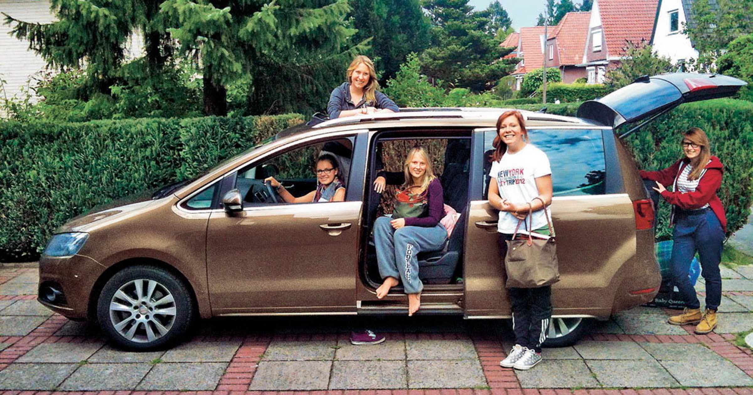 Seat Alhambra 2.0 TDI - Van na długie podróże