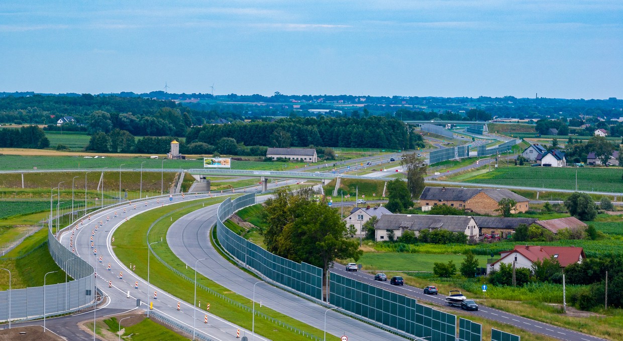Droga S7 Płońsk — Napierki już w całości dwujezdniowa. To nie koniec prac