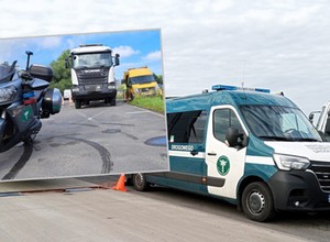 Inspektorzy ITD pełnili służbę na nietypowym pojeździe. Okazał się bardzo skuteczny