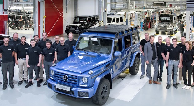 Mercedes klasy G: 300 tys. modeli z Grazu