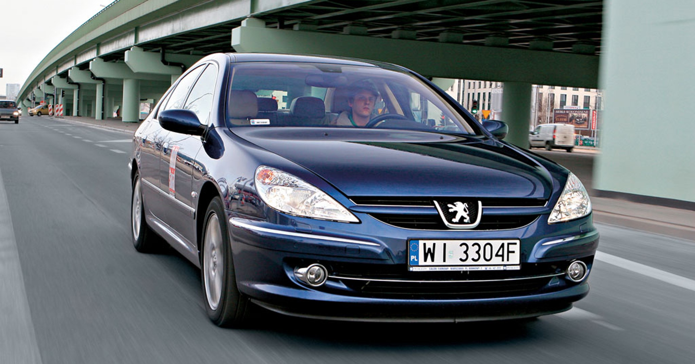Peugeot 607 3.0 V6 - kusi ceną i komfortem