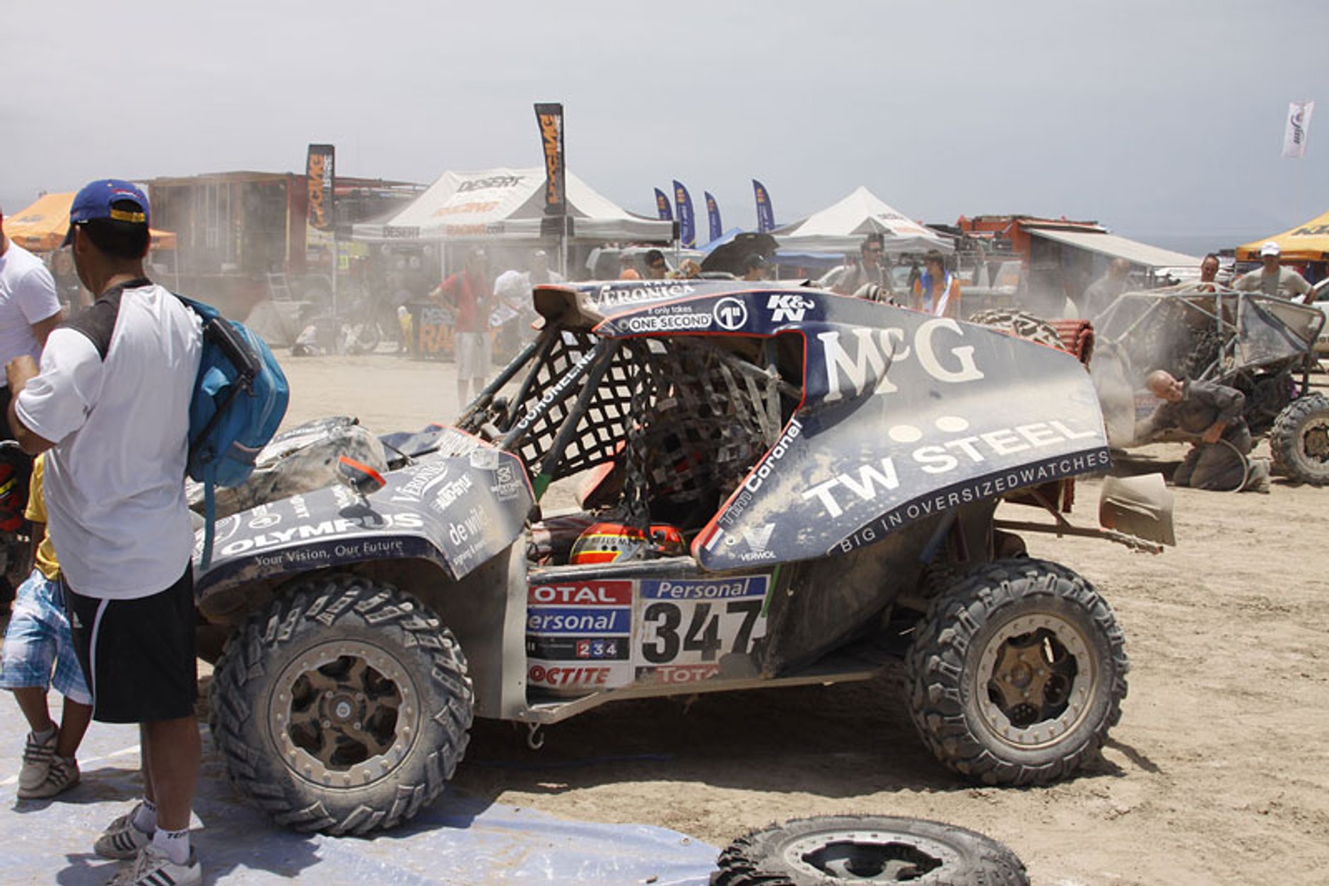 Rajd Dakar 2010: Przygoński już 8, Sonik broni honoru (12. etap na żywo, wyniki, foto)
