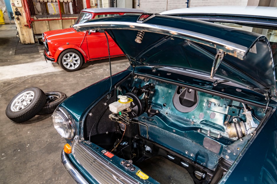 Klasyczne Mini z napędem elektrycznym