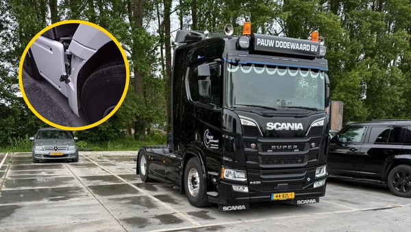 Ukradli radary "martwego pola" z holenderskich ciężarówek. Dostali się przez "fosę"