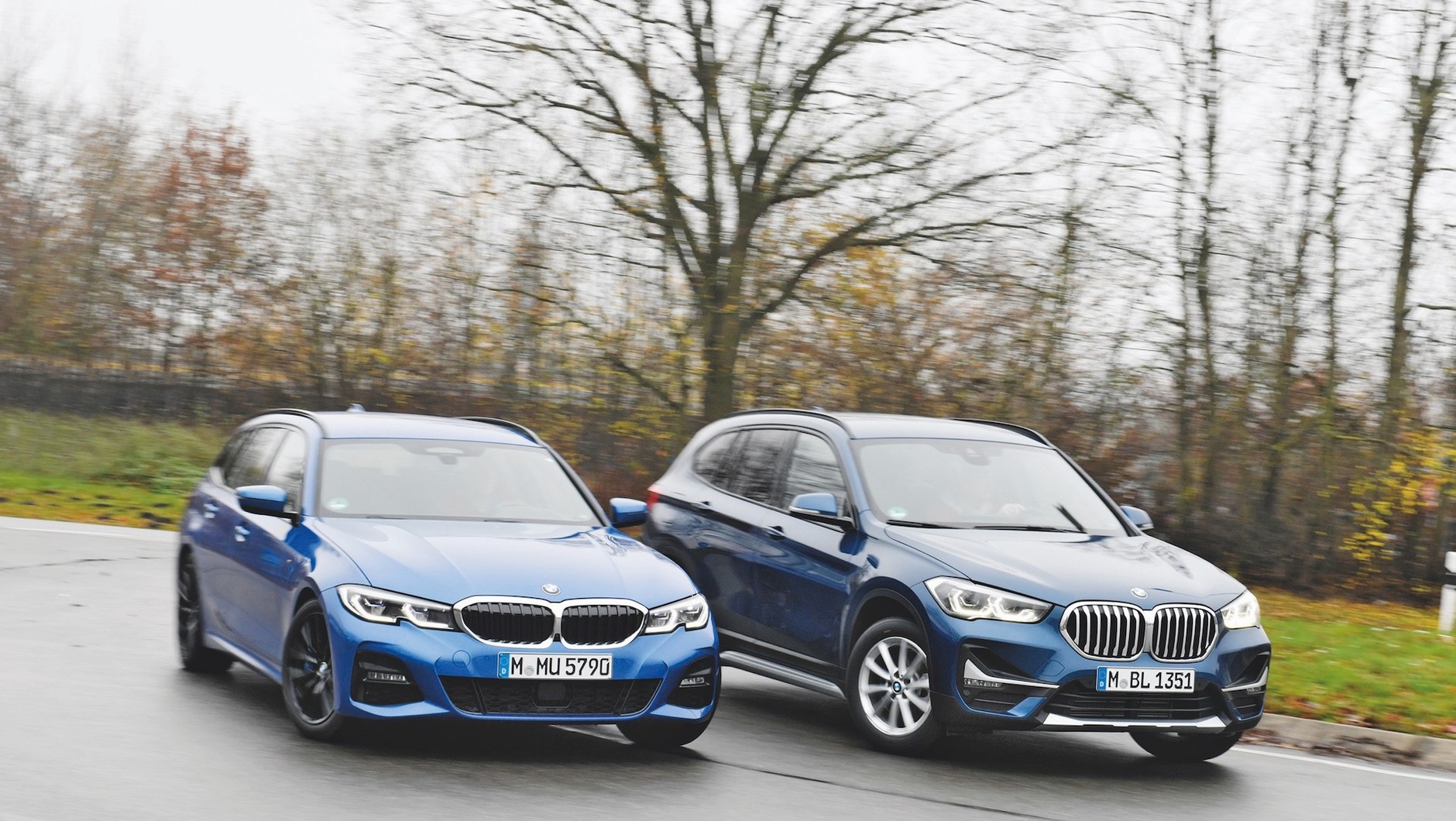 BMW serii 3 Touring kontra BMW X1