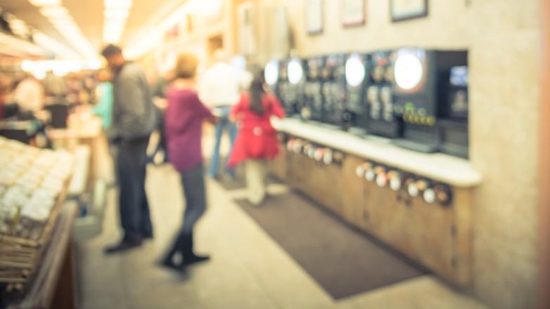 Sklep na stacji benzynowej