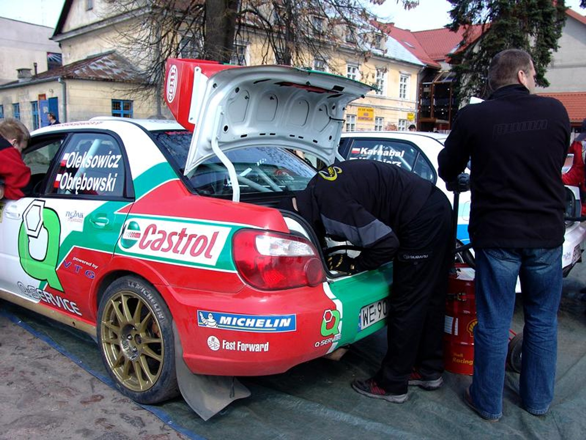 Rajd Mazowiecki 2007: Maciejewski królem wiosny (fotogaleria)