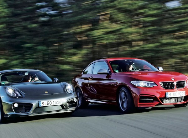 BMW M235i kontra Porsche Cayman S - porównanie