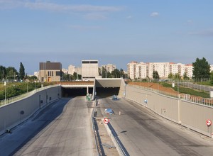 Tunel Południowej Obwodnicy Warszawy na ukończeniu