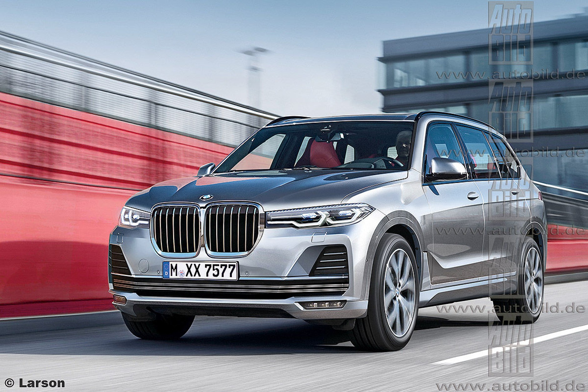 BMW X7 - wizualizacja