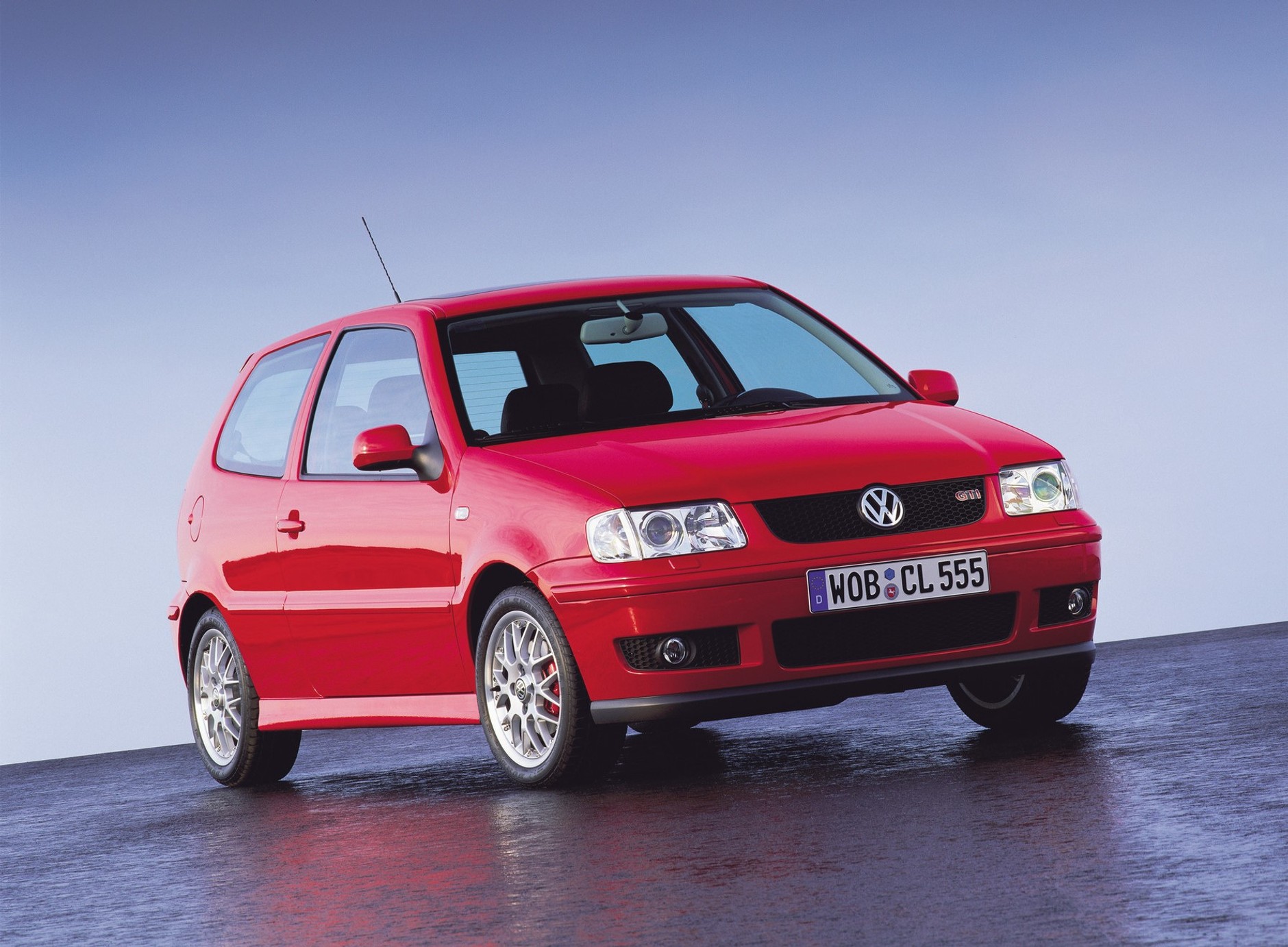Pierwsza generacja Volkswagena Polo GTI (tu wersja po liftingu)
